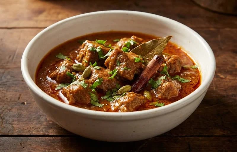 Daniwal Korma with Kashmiri Girda - Recipe 1