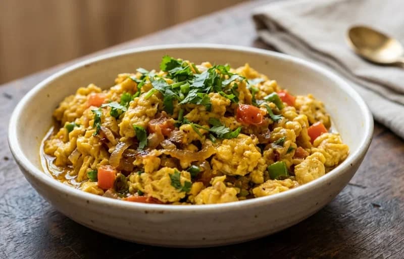 Tekeli Pitha with Dim Bhaji - Recipe 2