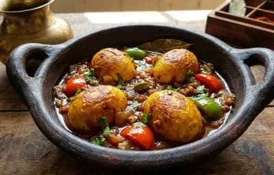 Dim Kosha with Capsicum