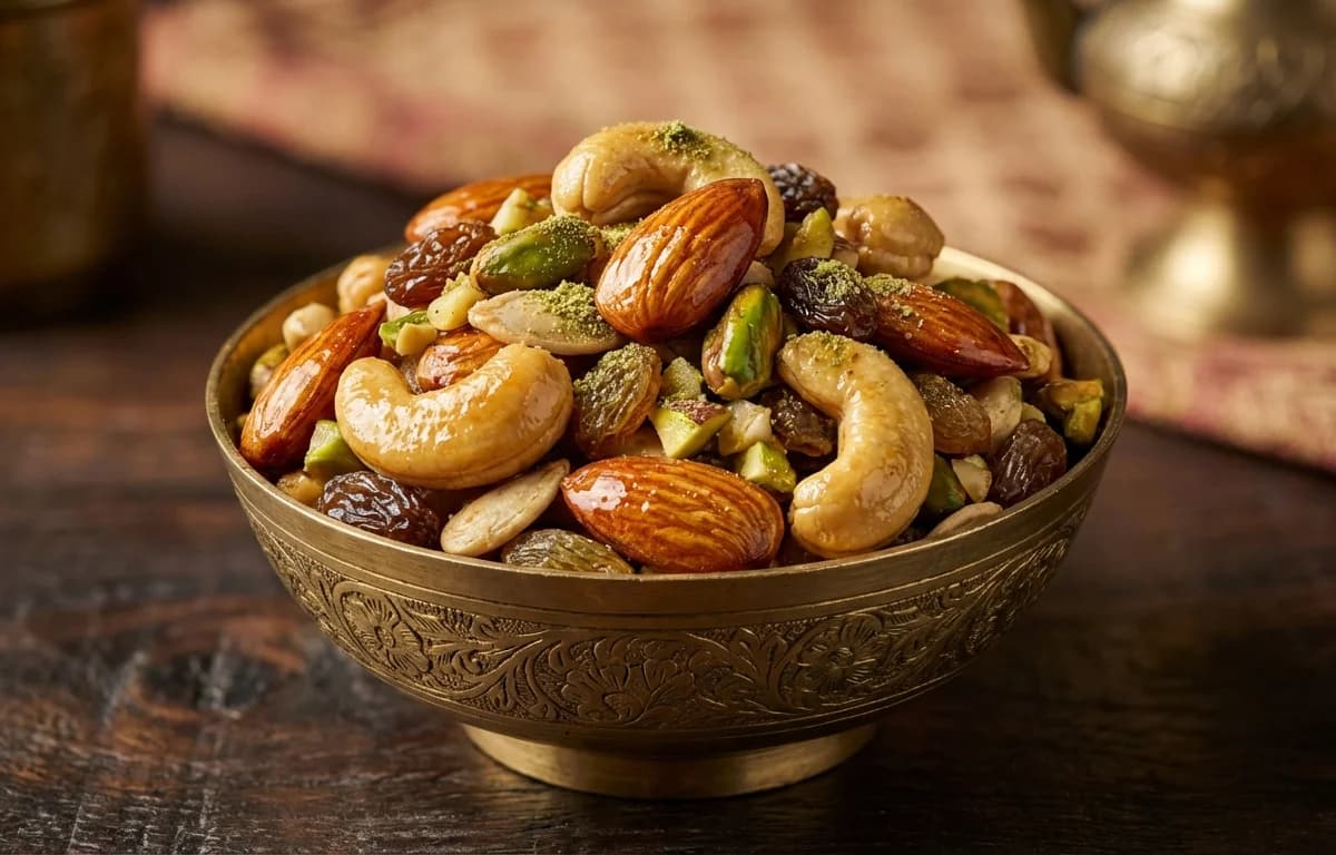 Dry Fruit Garnish