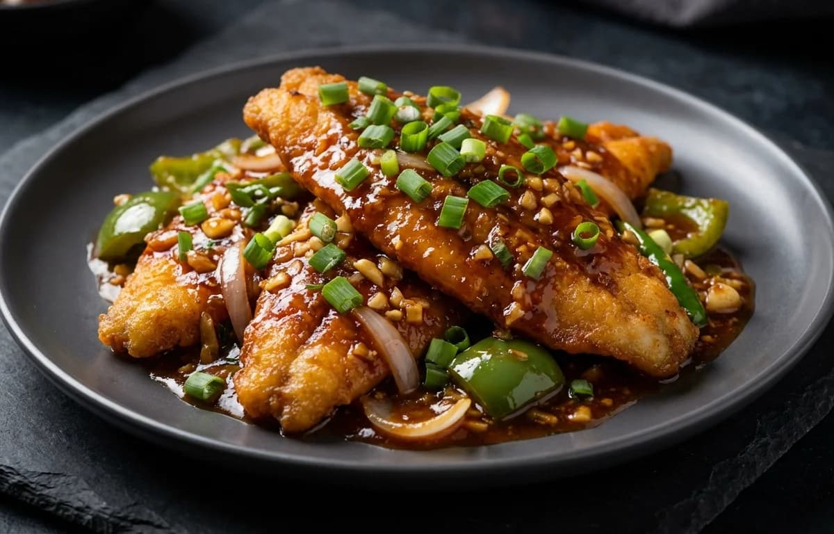 Dry Garlic Fish