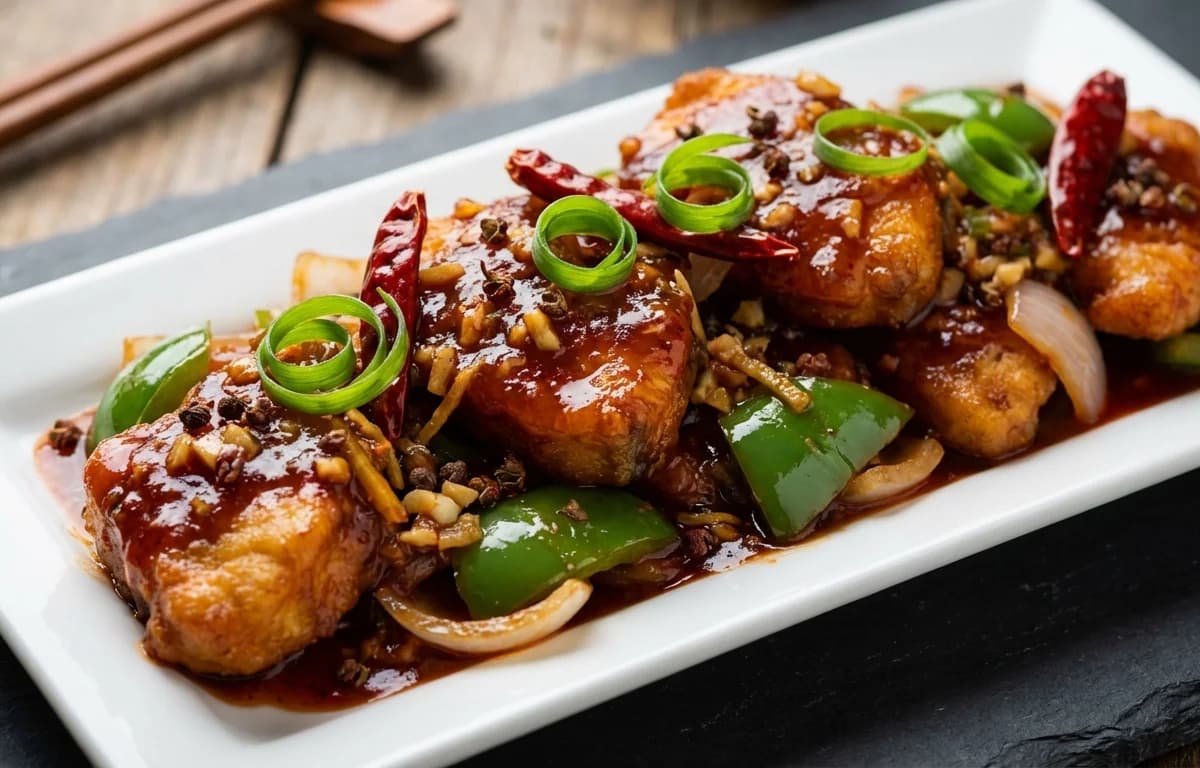 Dry Szechuan Fish