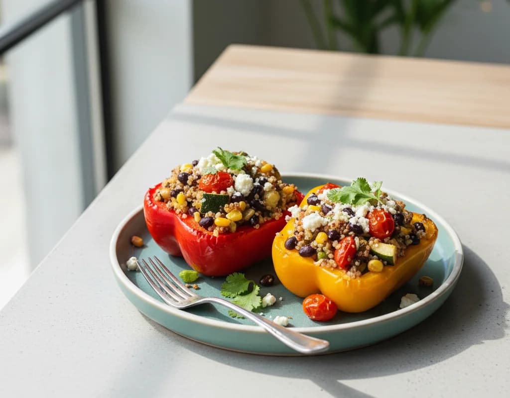 Vegetarian Stuffed Peppers