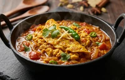 Egg Bhurji Curry
