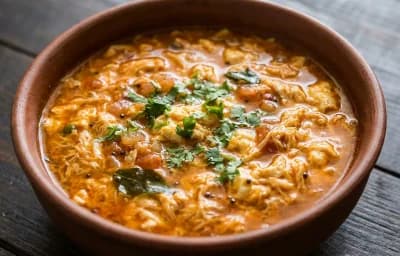 Egg Drop Curry (Shiryachi Amti)