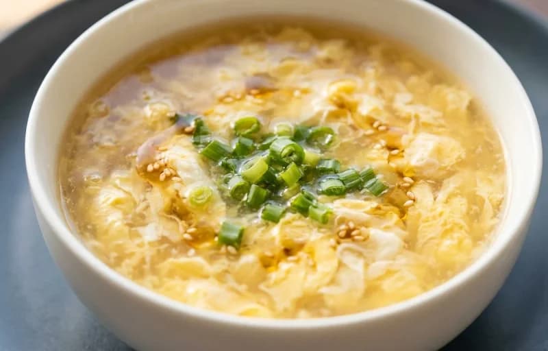 Egg Drop Soup with Fried Spring Rolls - Recipe 1