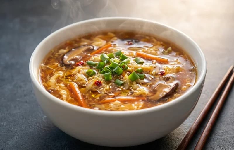 Egg Hot and Sour Soup