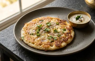 Egg Onion Uthappam