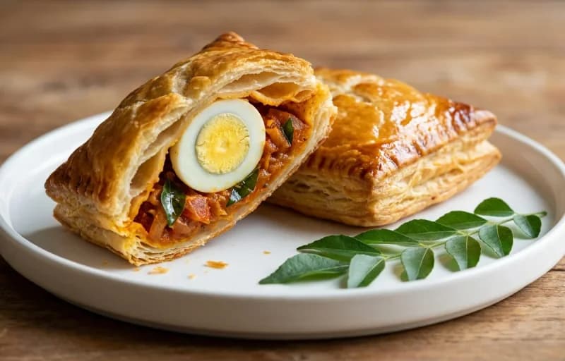 Egg Puffs with Tomato Ketchup - Recipe 1