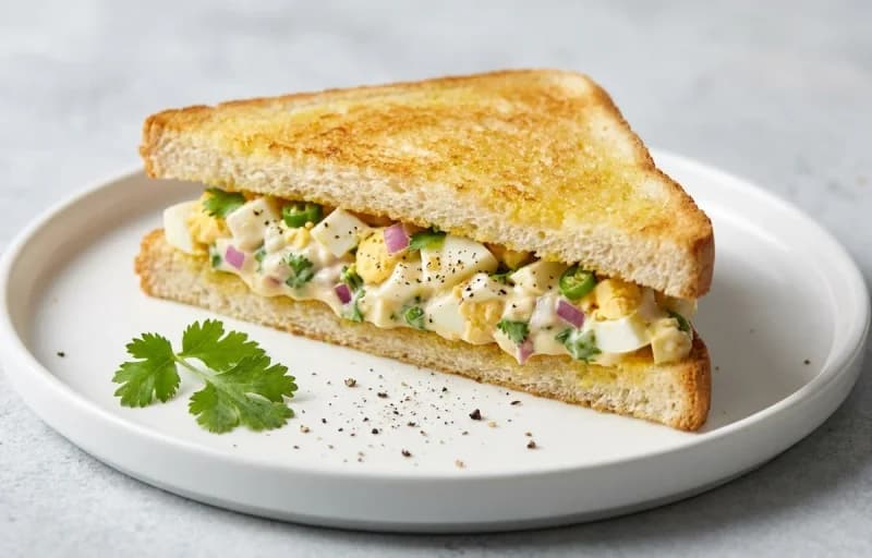 Egg Sandwich with Masala Chai - Recipe 1