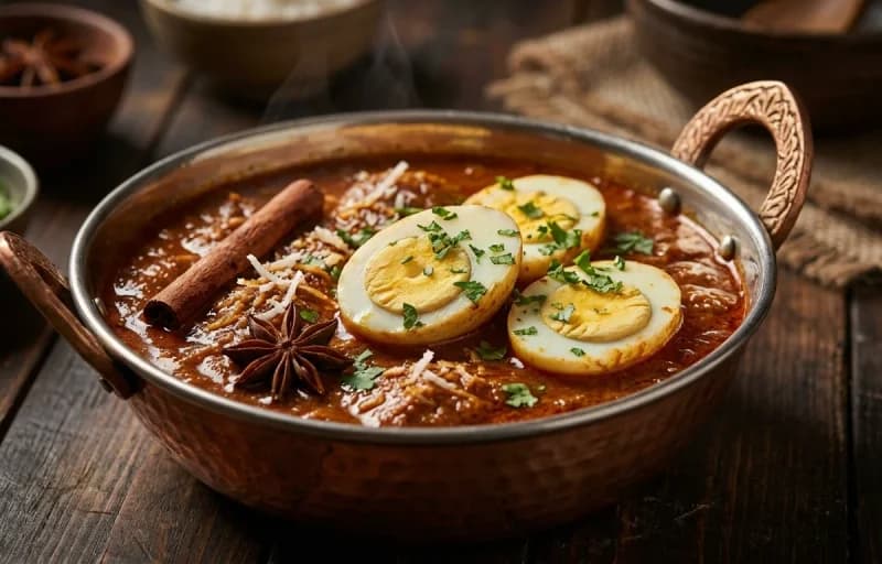 Egg Xacuti with Goan Poee Bread - Recipe 1