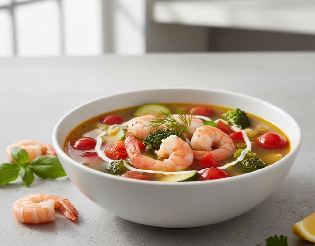 Shrimp and Vegetable Soup