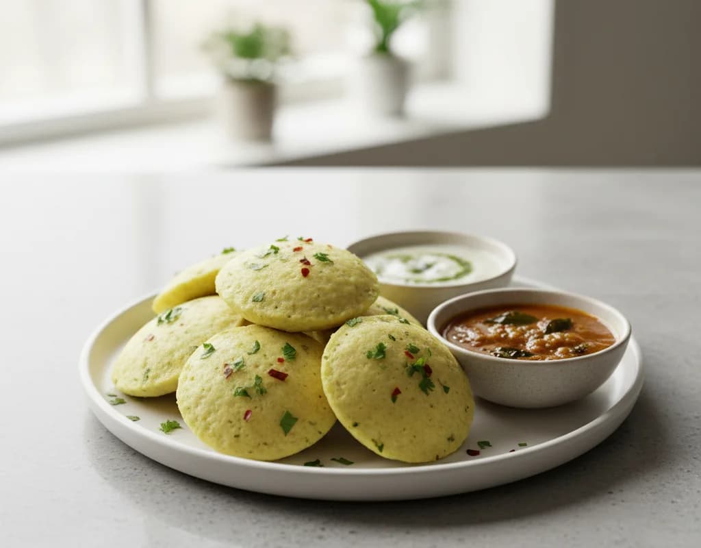 Moong Dal Idli