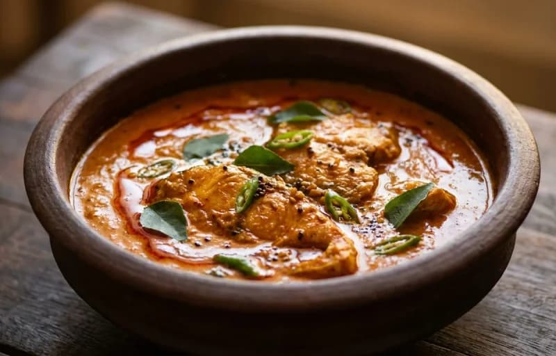 Kerala Puttu with Fish Curry - Recipe 2