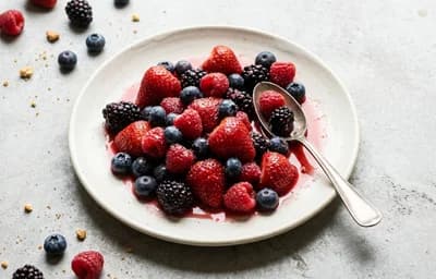 Fresh Berry Medley Topping