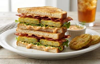 Fried Green Tomato BLT Sandwich