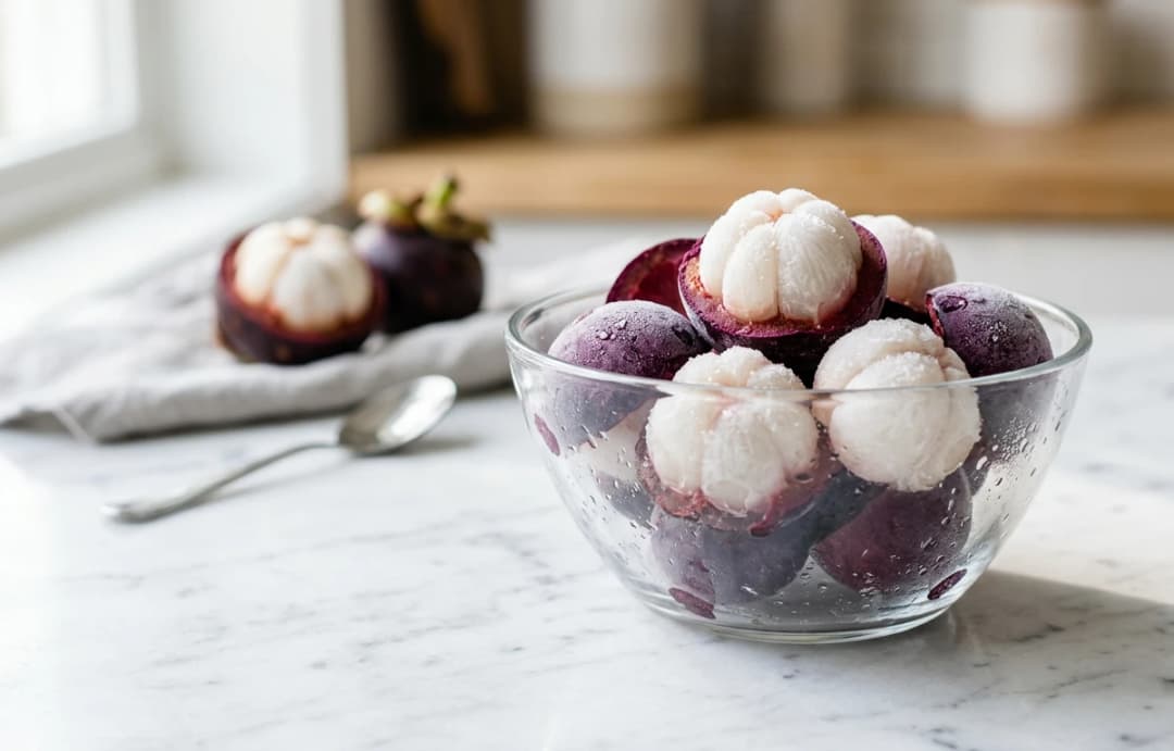 Frozen Mangosteen Bites