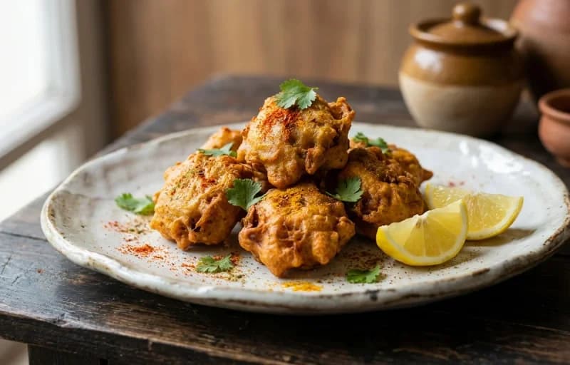 Gaad Monje with Pudhina Chutney - Recipe 1