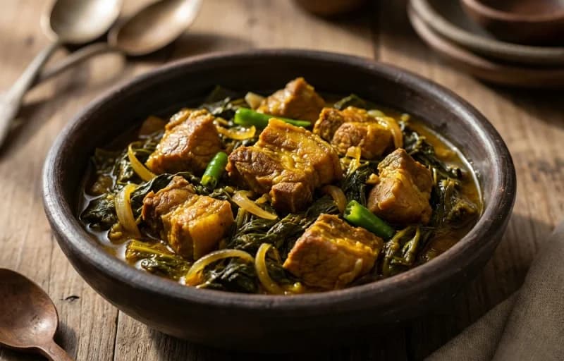 Gahori Lai Xaak, Bora Saul and Omita Khar - Recipe 1