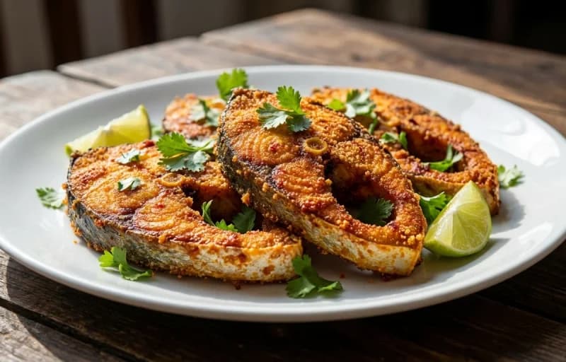 Gavti Fish Rava Fry, Ukda Tandul and Kokum Saar - Recipe 1