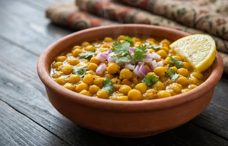 Ghugni with Bengali Pauroti - Recipe 1