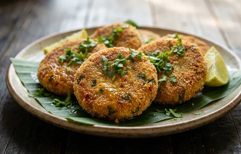 Goan Fish Cutlets with Ladi Pav - Recipe 1