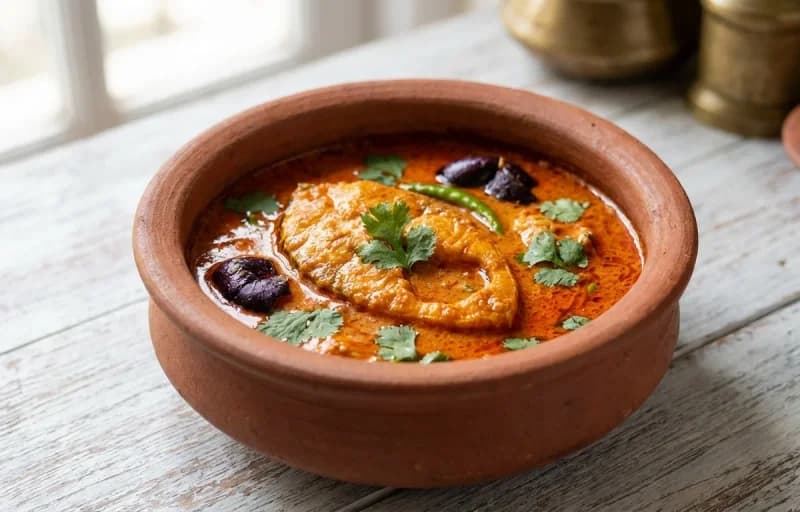 Goan Kingfish Curry, Steamed Basmati Rice and Goan Prawn Kismoor - Recipe 1