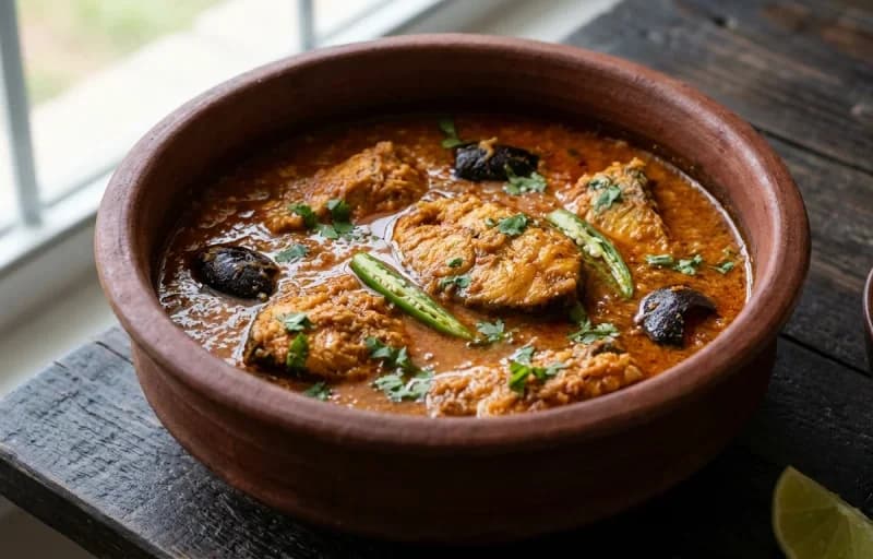 Goan Mackerel Curry, Bengali Mishti Pulao, Bangda Rava Fry and Sol Kadhi - Recipe 1