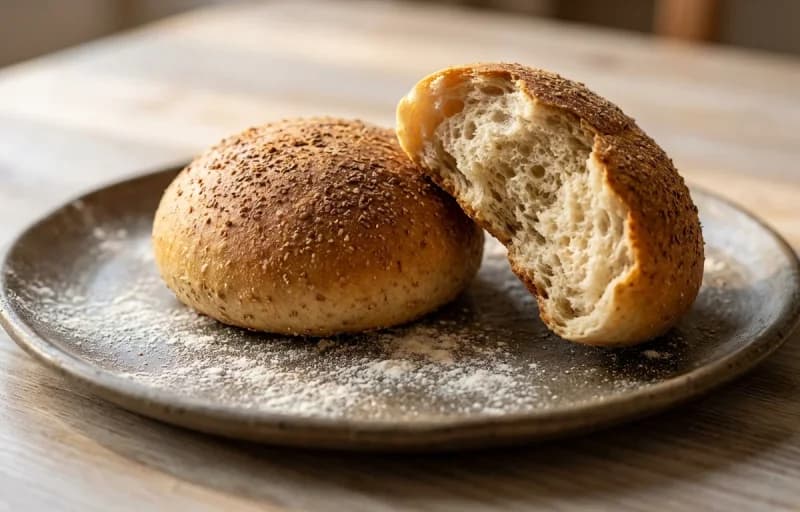 Goan Brinjal Bharta with Goan Poi - Recipe 2