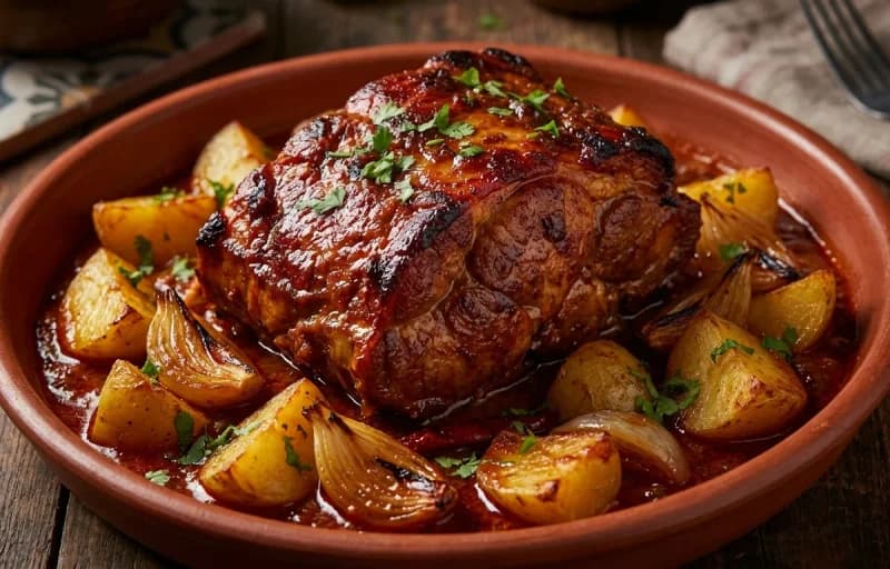 Goan Pork Roast, Ladi Pav and Kachumber Salad - Recipe 1