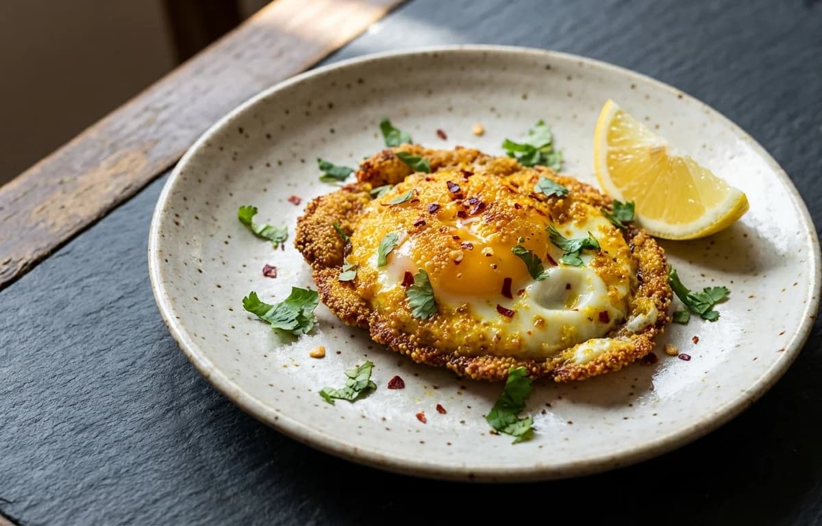 Goan Rava Fried Egg