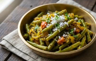 Green Bean Bhaji