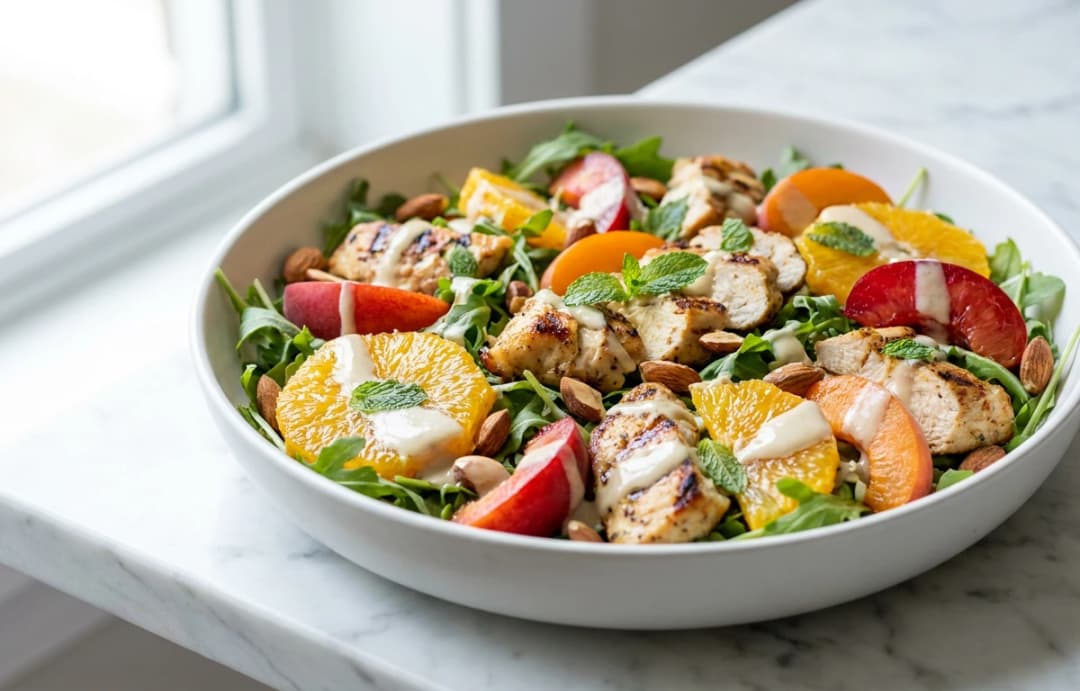 Grilled Chicken & Apricot Salad