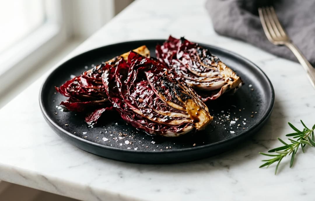 Grilled Radicchio with Balsamic