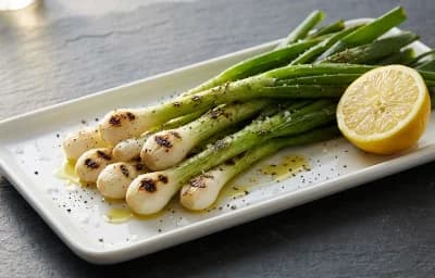 Grilled Scallions