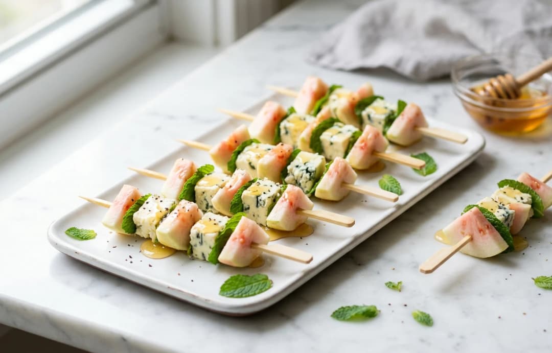 Guava & Cheese Skewers