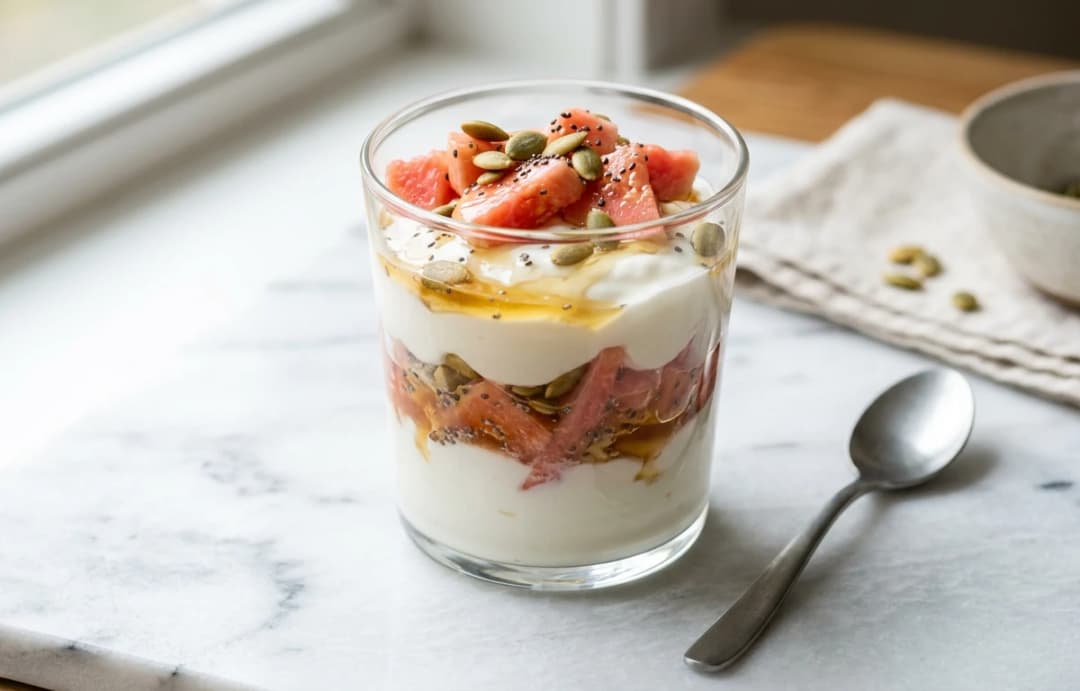 Guava & Greek Yogurt Parfait
