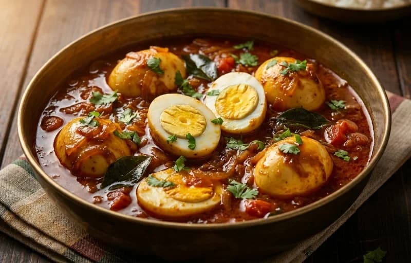 Guddu Pulusu, Steamed Basmati Rice and Bendakaya Fry - Recipe 1