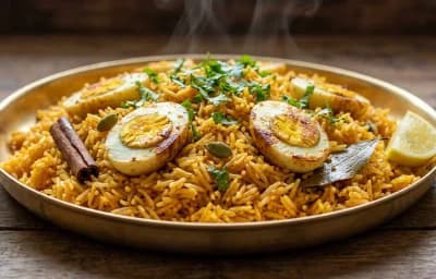 Gujarati Egg Pulao
