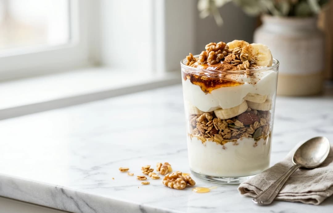 Gut-Friendly Yogurt Parfait