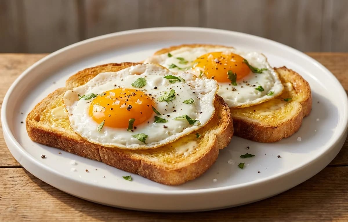 Half Fry on Toast