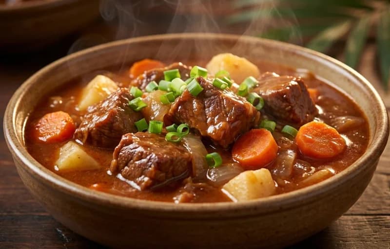 Hawaiian Beef Stew