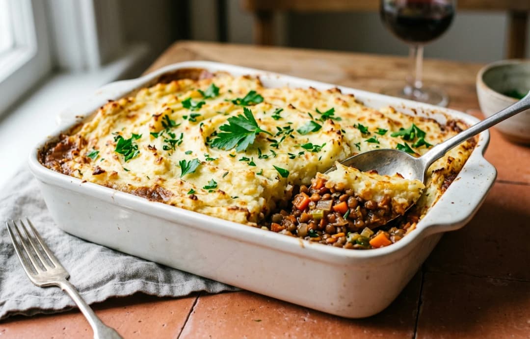 Hearty Lentil Shepherd's Pie
