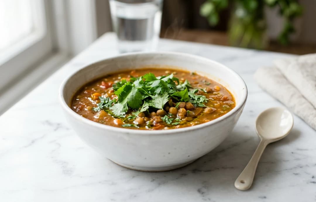Hearty Pigeon Pea Soup