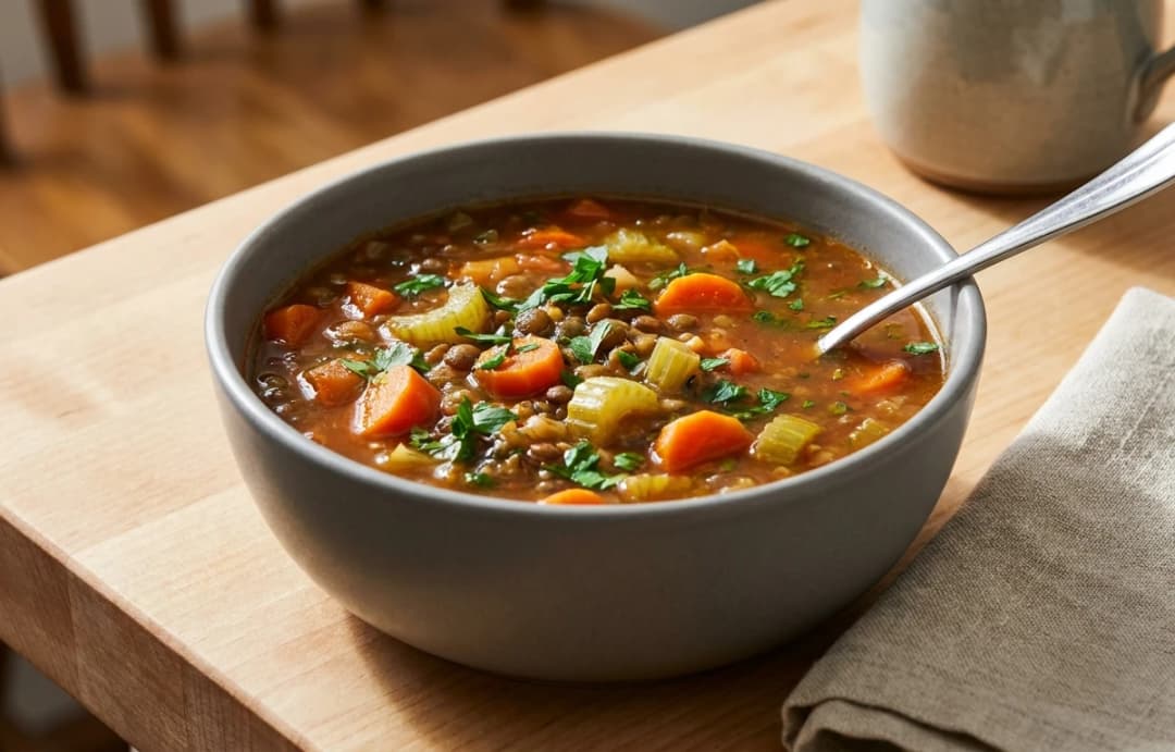 Hearty Vegetable Lentil Soup