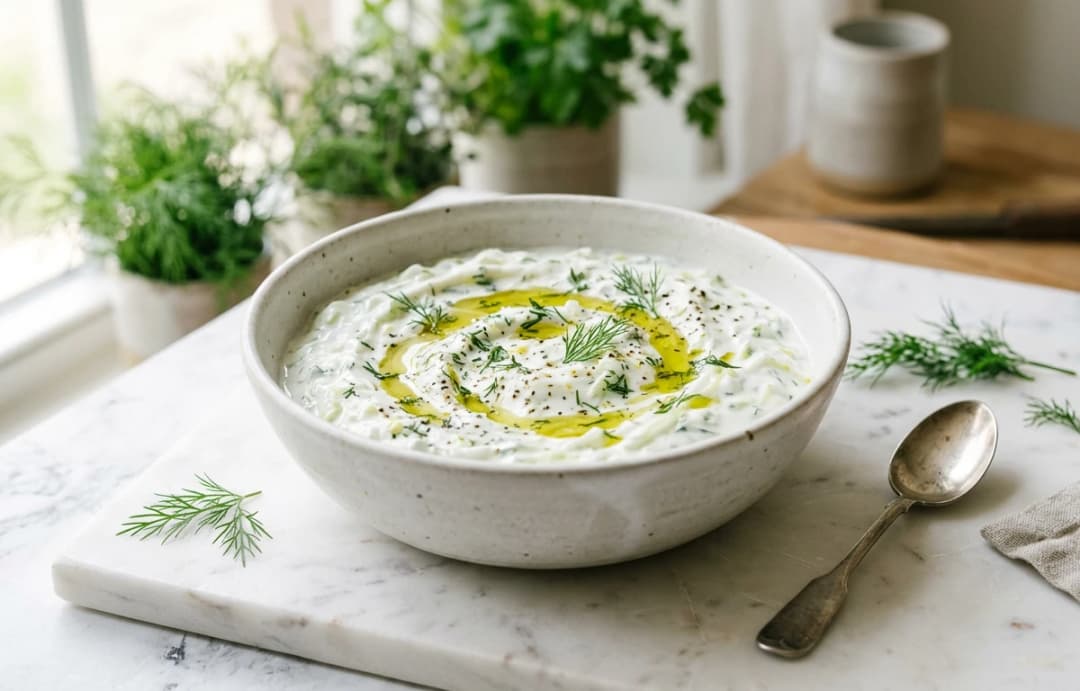 Herby Greek Yogurt Tzatziki