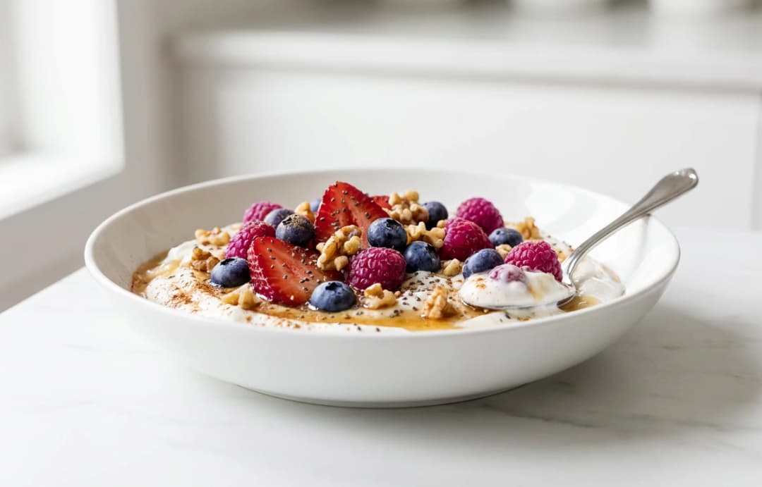 High-Protein Berry Skyr Bowl