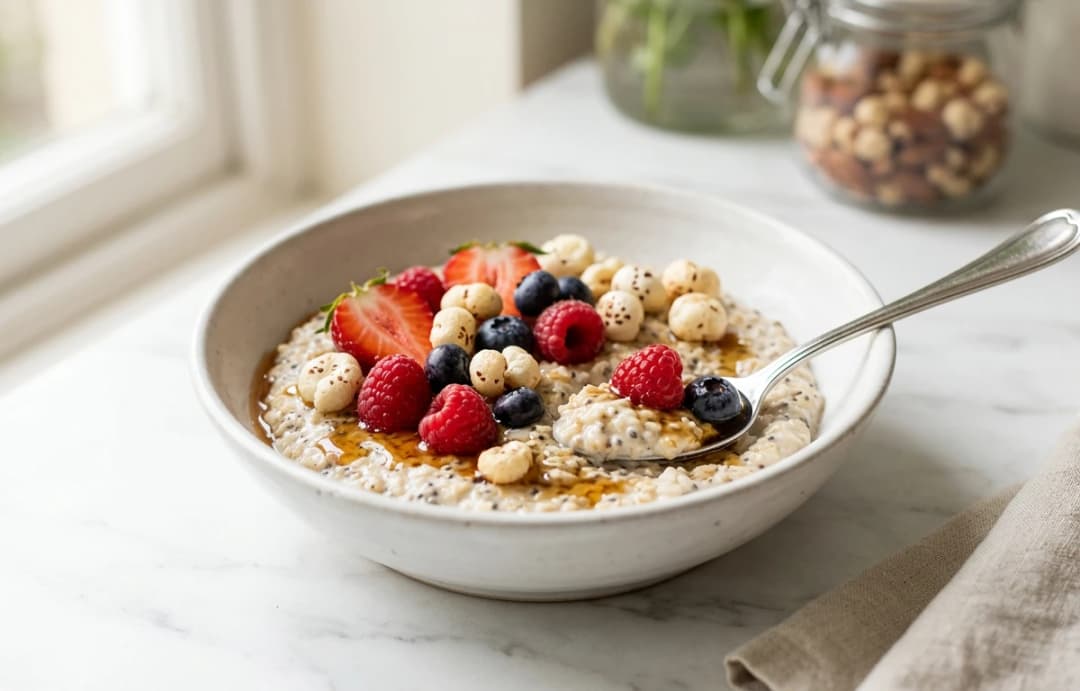 High-Protein Morning Oats