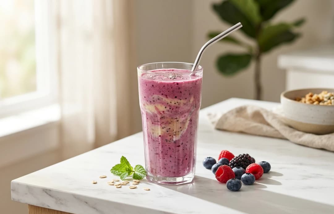 High-Protein Oat Milk Smoothie