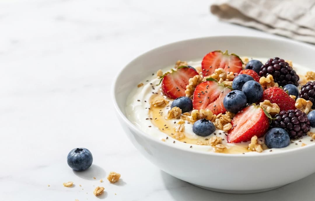 High-Protein Skyr Breakfast Bowl